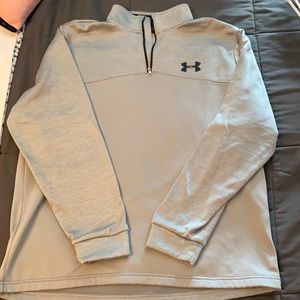 Men’s Large Under Armour qtr zip fleece